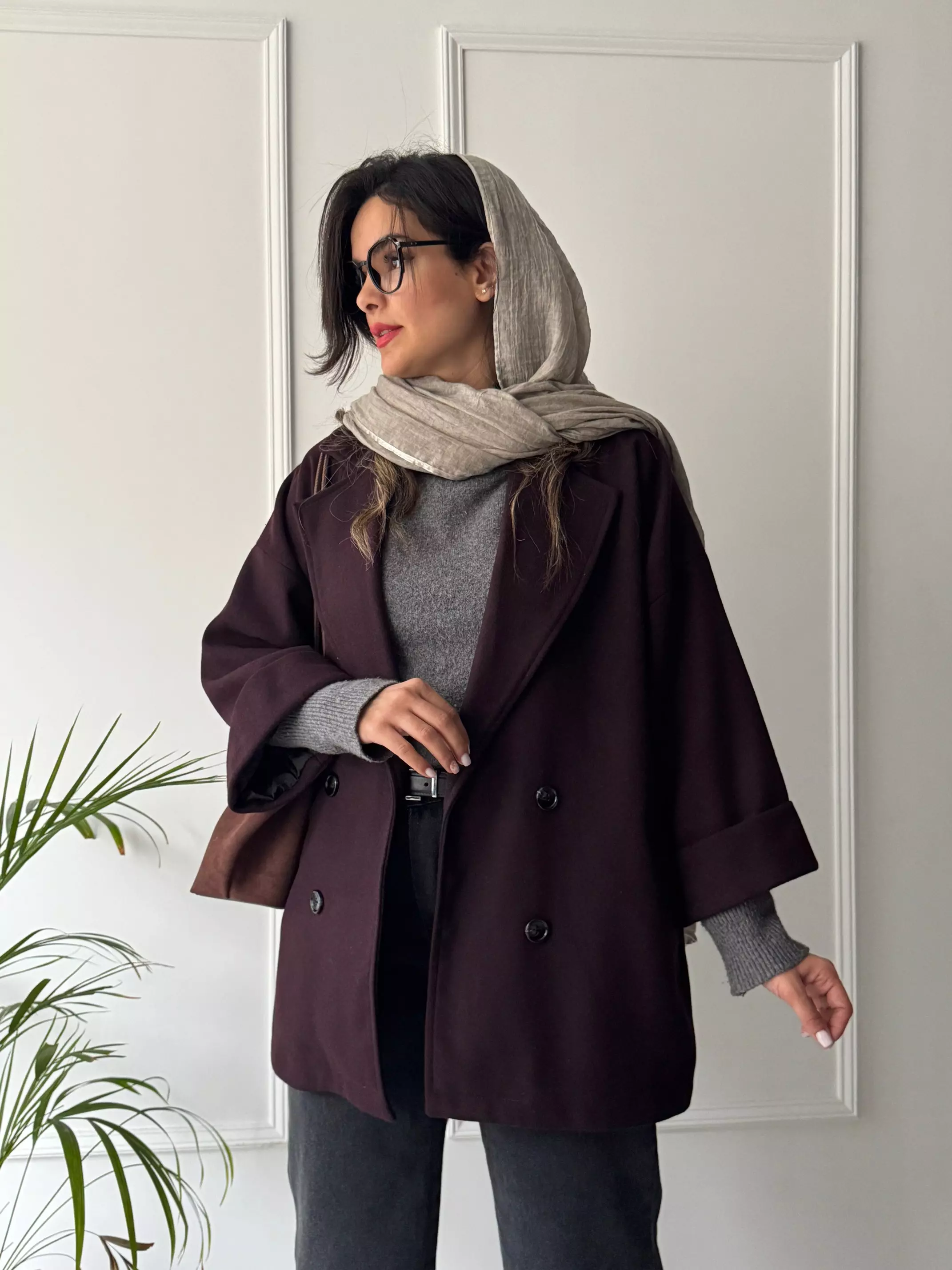 پالتو فوتر آستردار لونا